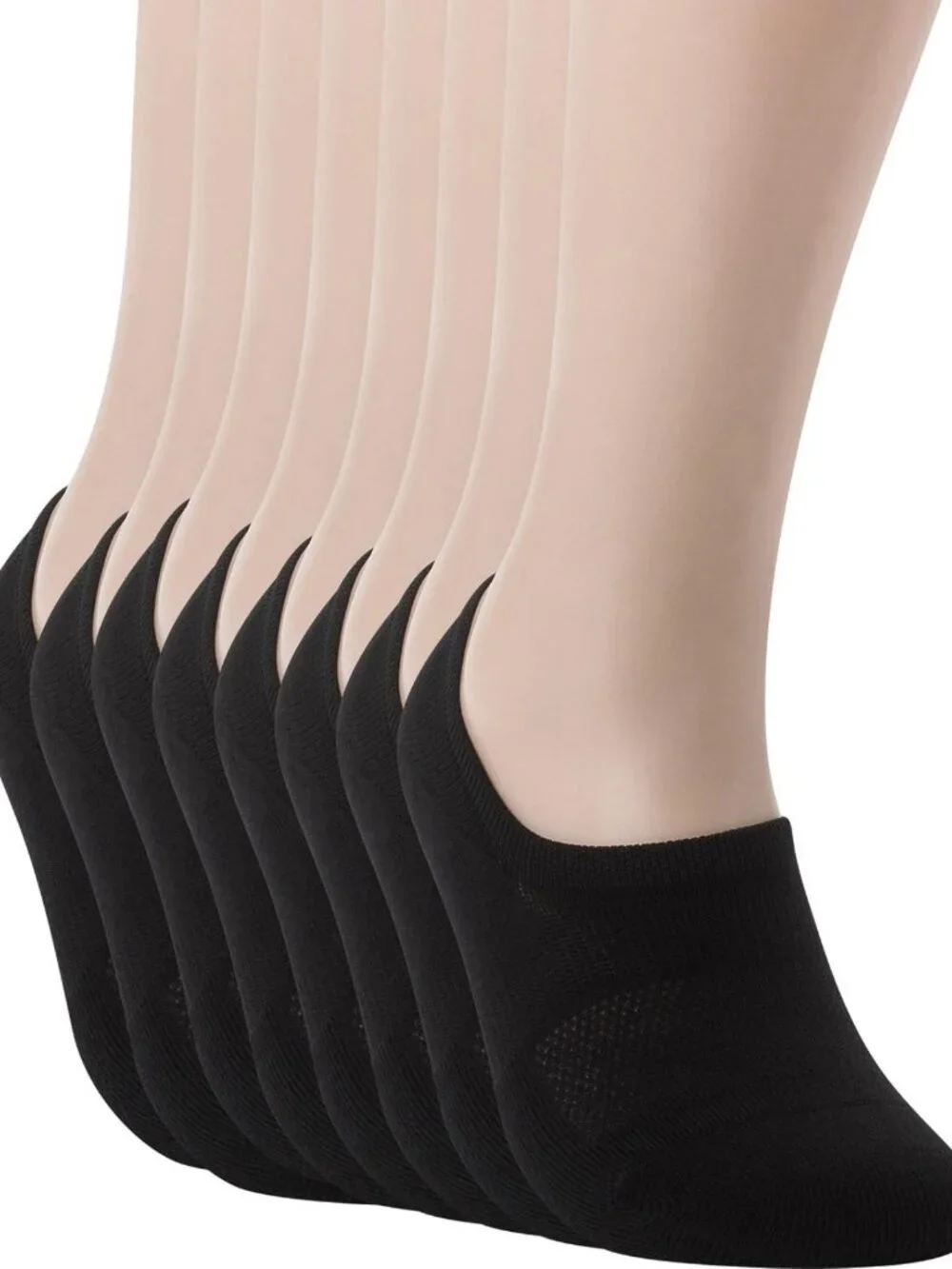 Comfortable No Show Socks with Wide Toe Box for Bunion Relief - Unisex Sizes